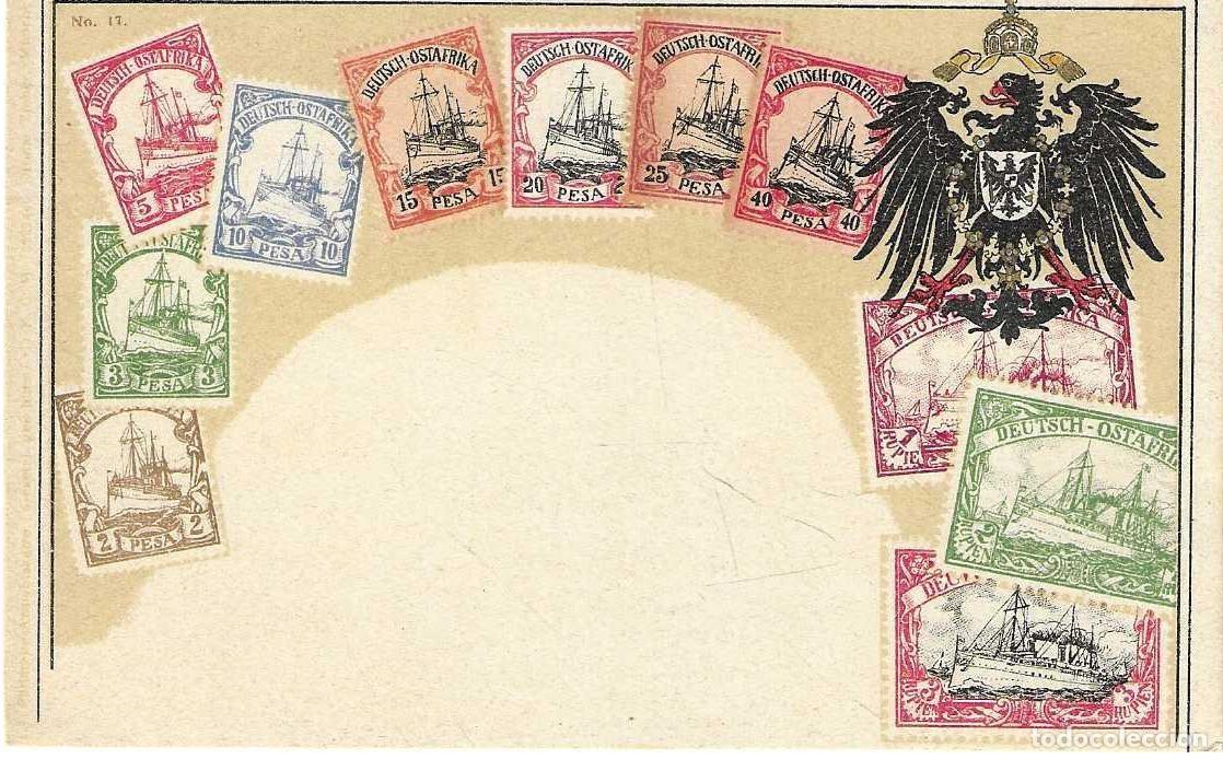 Postales: POSTKARTE - CARTE POSTALE - WELTPOSTVEREIN - UNION POSTALE UNIVERSELLE
