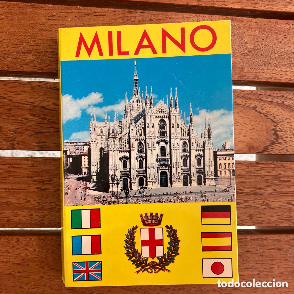Postales: 18 postales de Mil&aacute;n con mapa - Foto 1