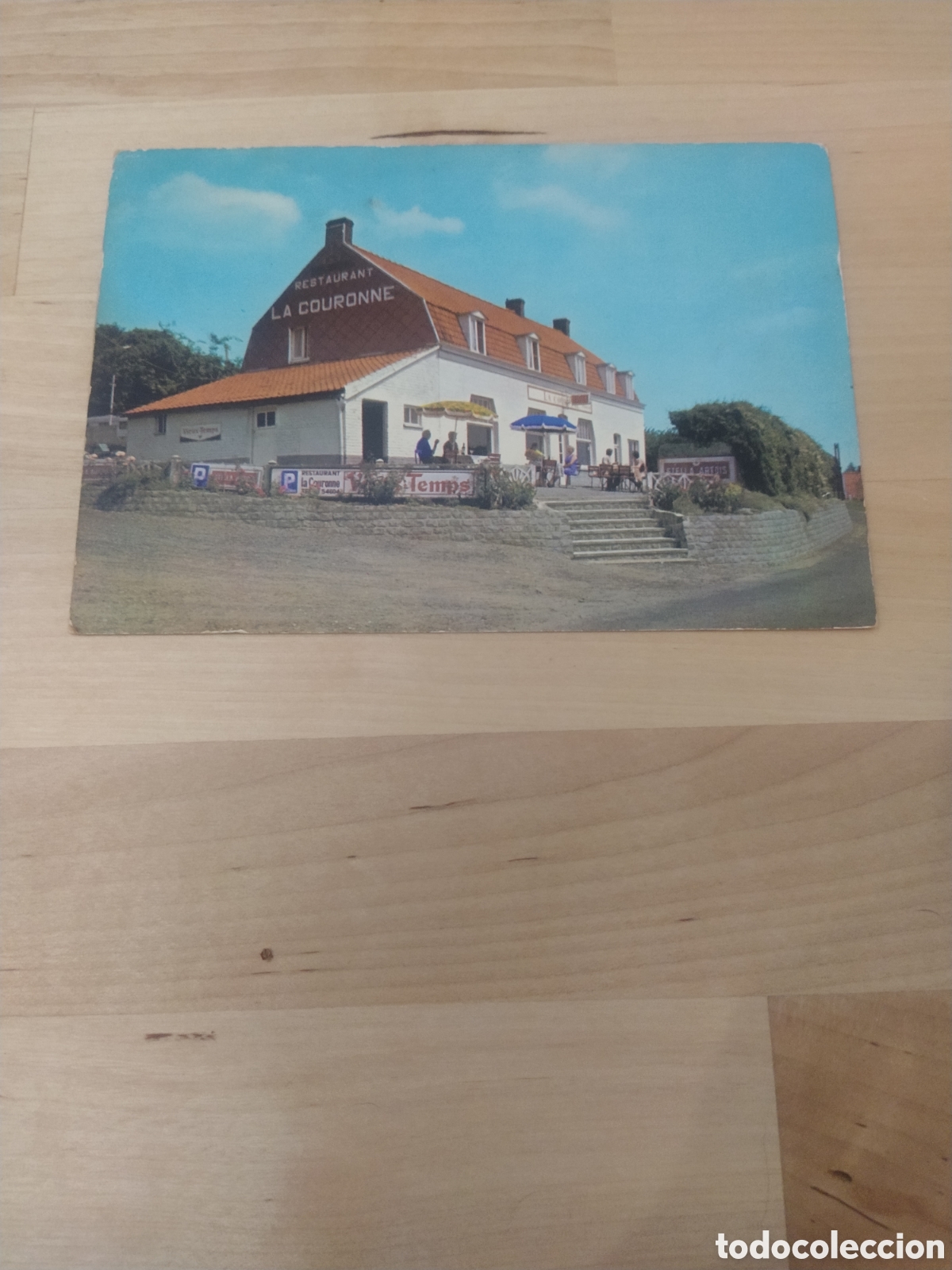 Postales: POSTAL RESTAURANT LA COURONE, B&Eacute;LGICA