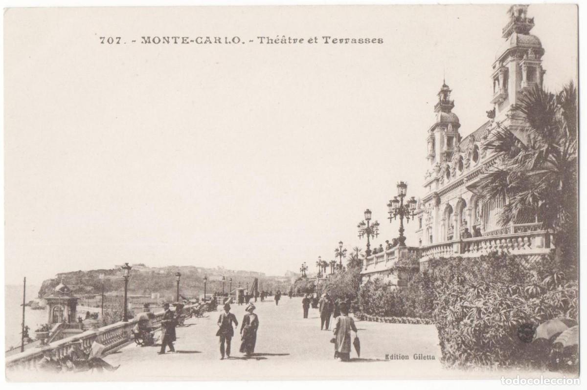Postcards: Postal principios del XX- sin circular- Montecarlo