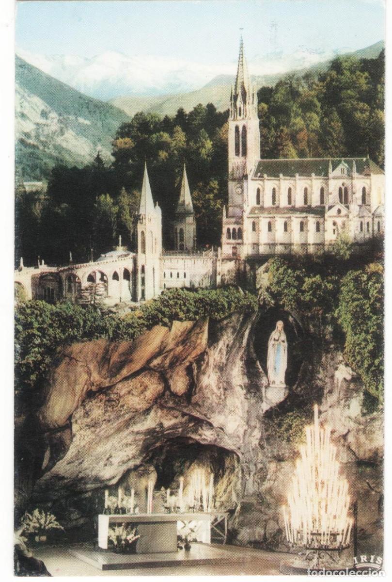 Postkarten: Postal circulada-Lourdes-