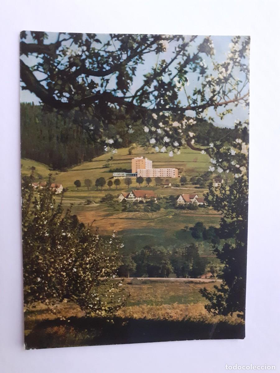 Cartoline: POSTAL - ALEMANIA EUROTEL APARTMENT HOUSE Estaci&oacute;n de bienestar y deportes de invierno en Baiersbron