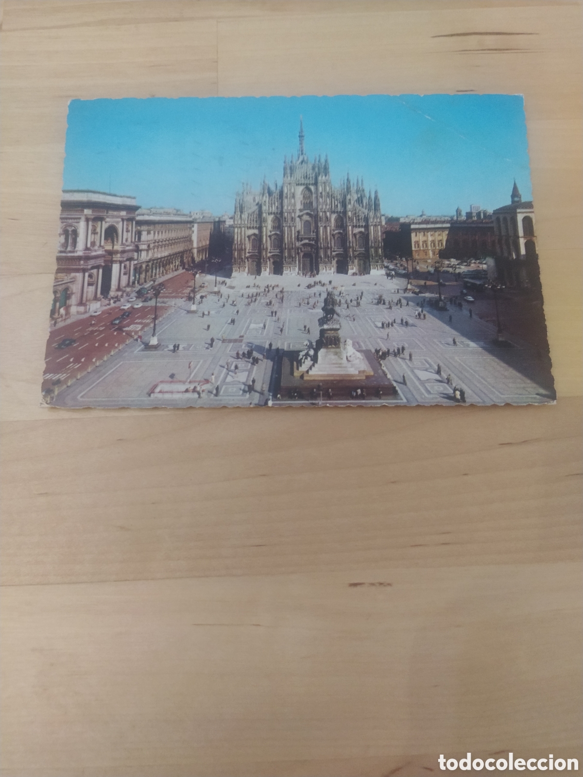 Postales: POSTAL PLAZA DE LA CATEDRAL - MIL&Aacute;N, ITALIA