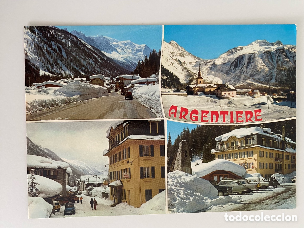 Postales: Postal Argentiere (Haute-Savoie)