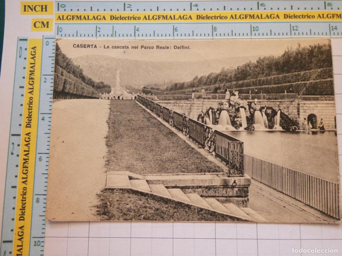 Cartoline: ANTIGUA POSTAL DE ITALIA. GENOVA LA CASCATA DEL PARCO REALE DELFINE. 915