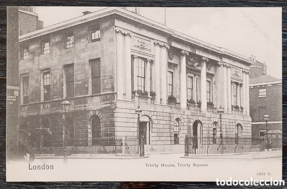 Postkarten: Postal London Trinity House Trinity Square n&deg;5209 B