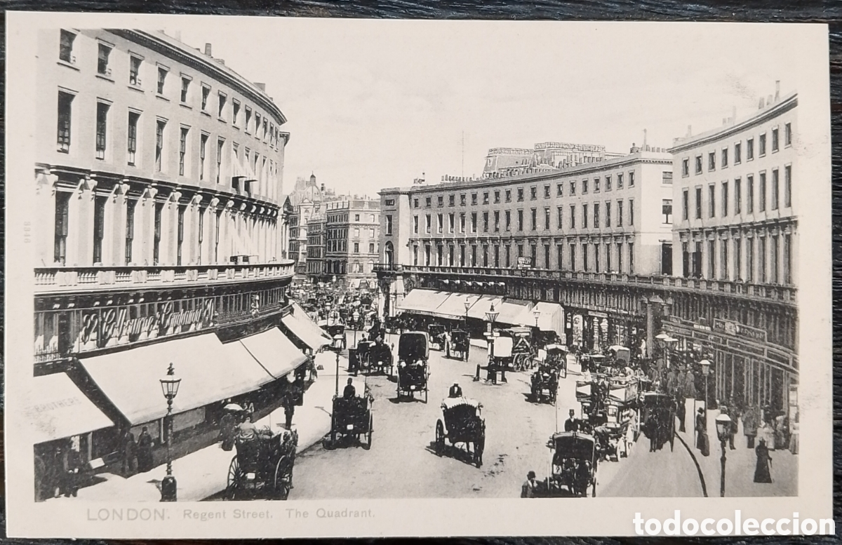 Postkarten: Postal London Ragent Street The Quadrant n&deg;3346
