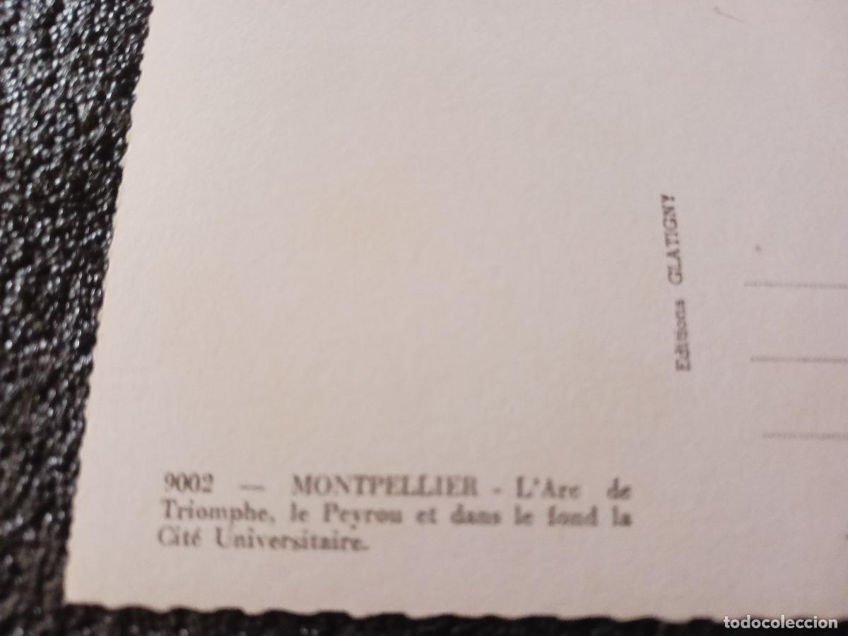 Postales: 9002 montpellier l`arc de triomphe, ed. glatigny - Foto 2