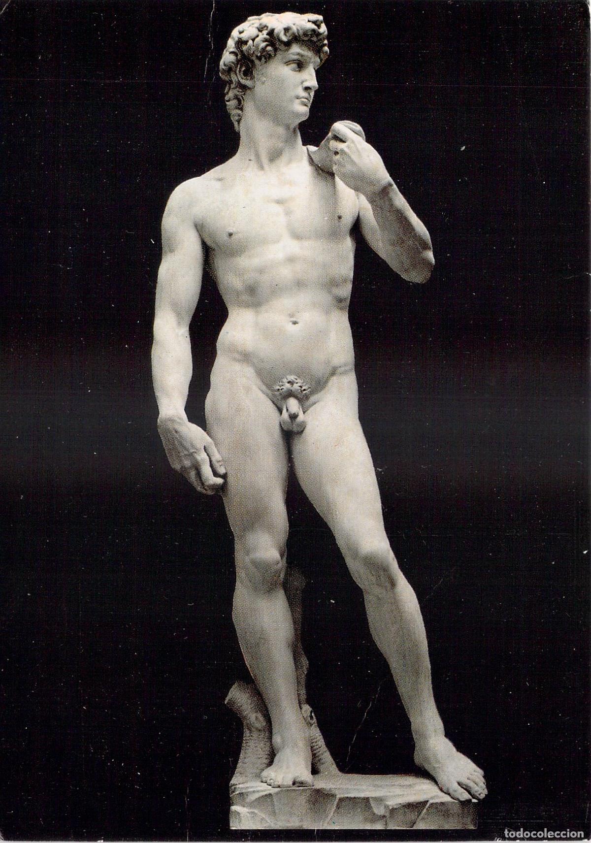 Cartes Postales: Postal David de Miguel &Aacute;ngel, Escultura Cl&aacute;sica, Firenze, Italia