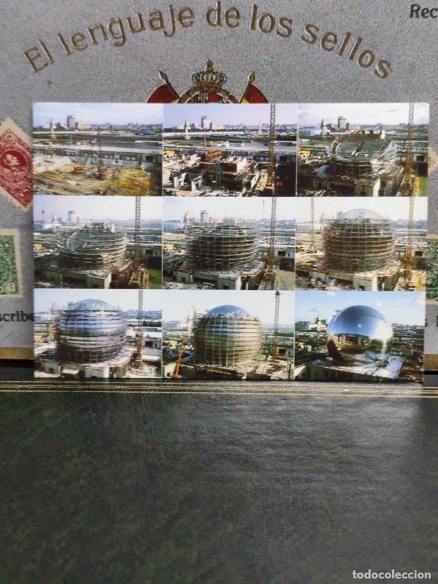 Postales: P 5423 Postal Par&iacute;s La geode en construction - Foto 1