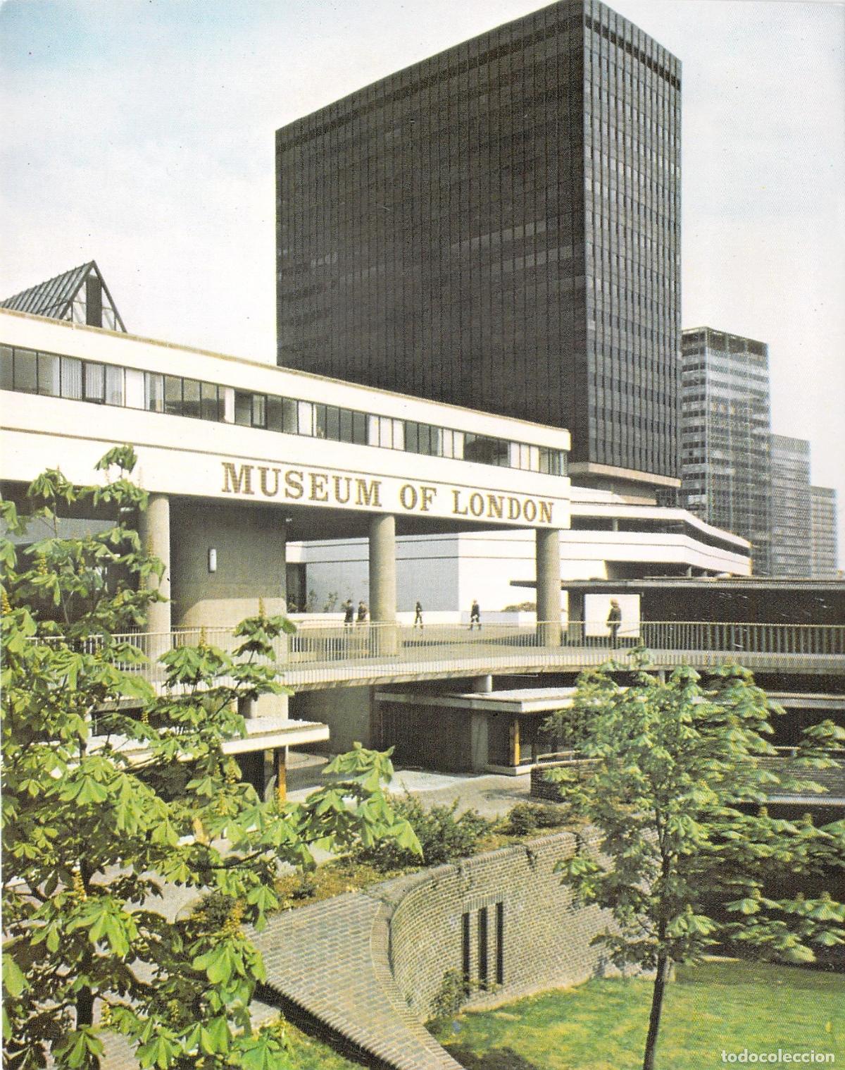 Postales: Postal Museo de Londres Exterior Modernista London Wall Reino Unido