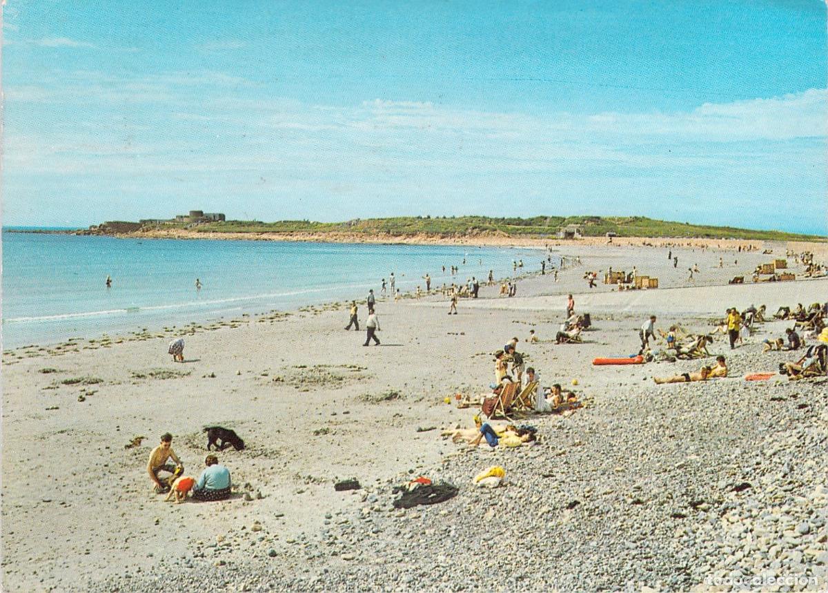 Postais: Postal Playa Vazon Bay, Guernsey, Islas del Canal, Reino Unido