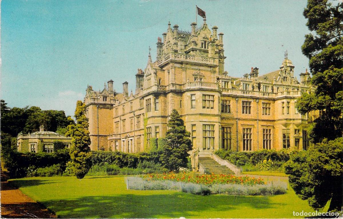 Postcards: Postal Thoresby Hall, Cerca de Mansfield, Nottinghamshire, Casa Se&ntilde;orial