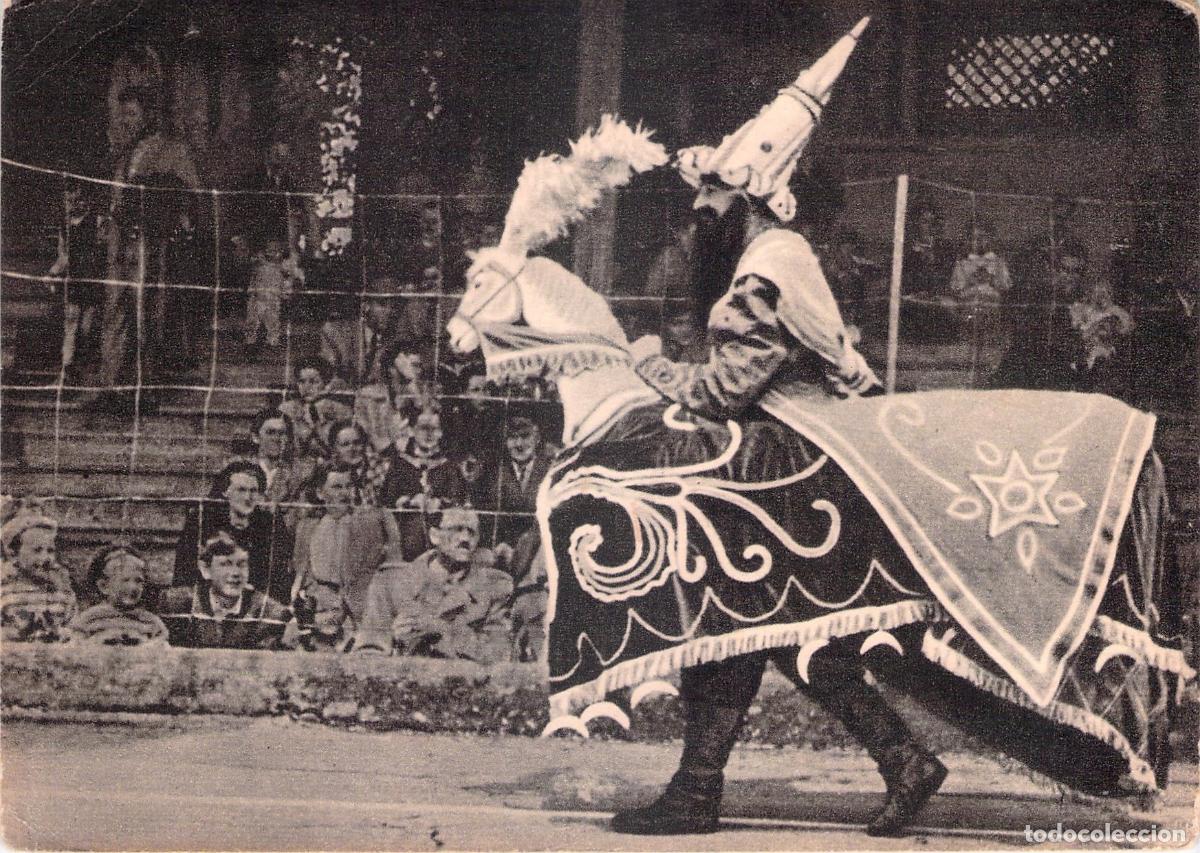 Postales: Postal de Cracovia, Polonia: Danza y Traje Tradicional del Lajkonik