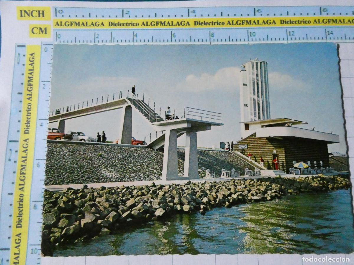 Cartoline: POSTAL DE HOLANDA PAISES BAJOS. FRIESLAND MONUMENT AFSLUITDIJK. 208