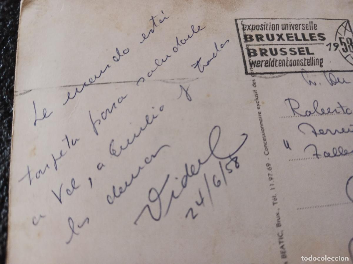 Postales: bruselas, atomium, exposicion universal, escrita 1958 - Foto 2