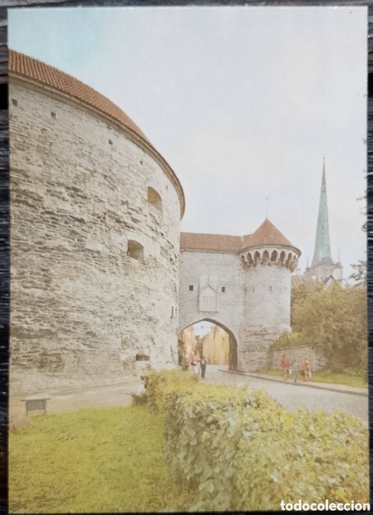 Postkarten: Postal fotograf&iacute;ca Estonia n&deg;5 Gran Puerta de la costa Tallin 1986