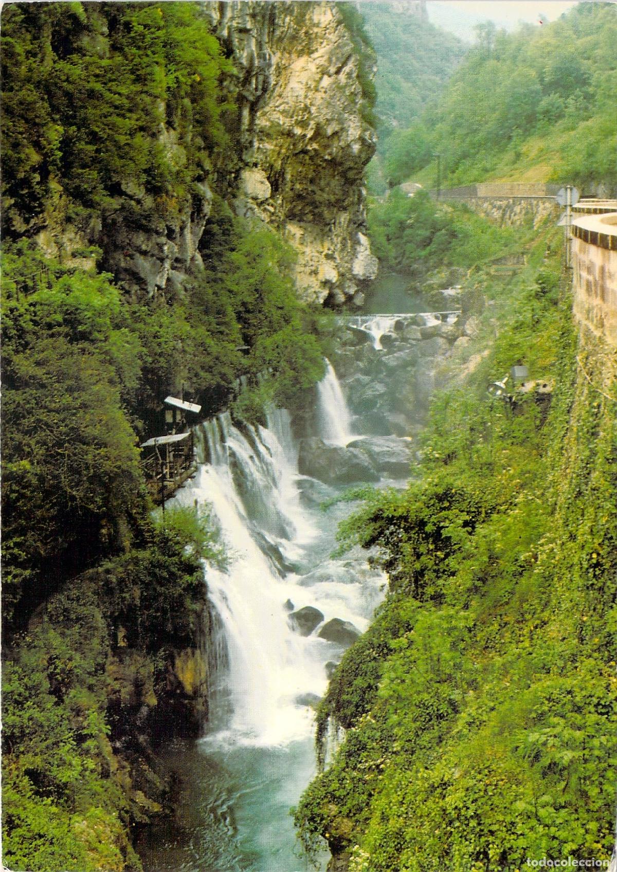 Postais: Postal Pont-en-Royans (Is&egrave;re) - Las Cascadas del R&iacute;o Bourne, Francia