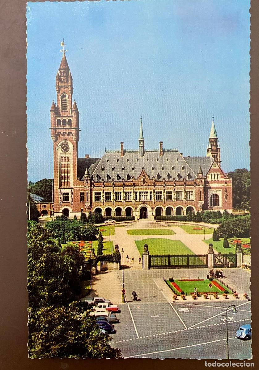 Postales: POSTAL VINTAGE GRAVENHAGE - LA HAYA - PALACIO DE LA PAZ - PA&Iacute;SES BAJOS A&Ntilde;OS 1950 - SIN CIRCULAR