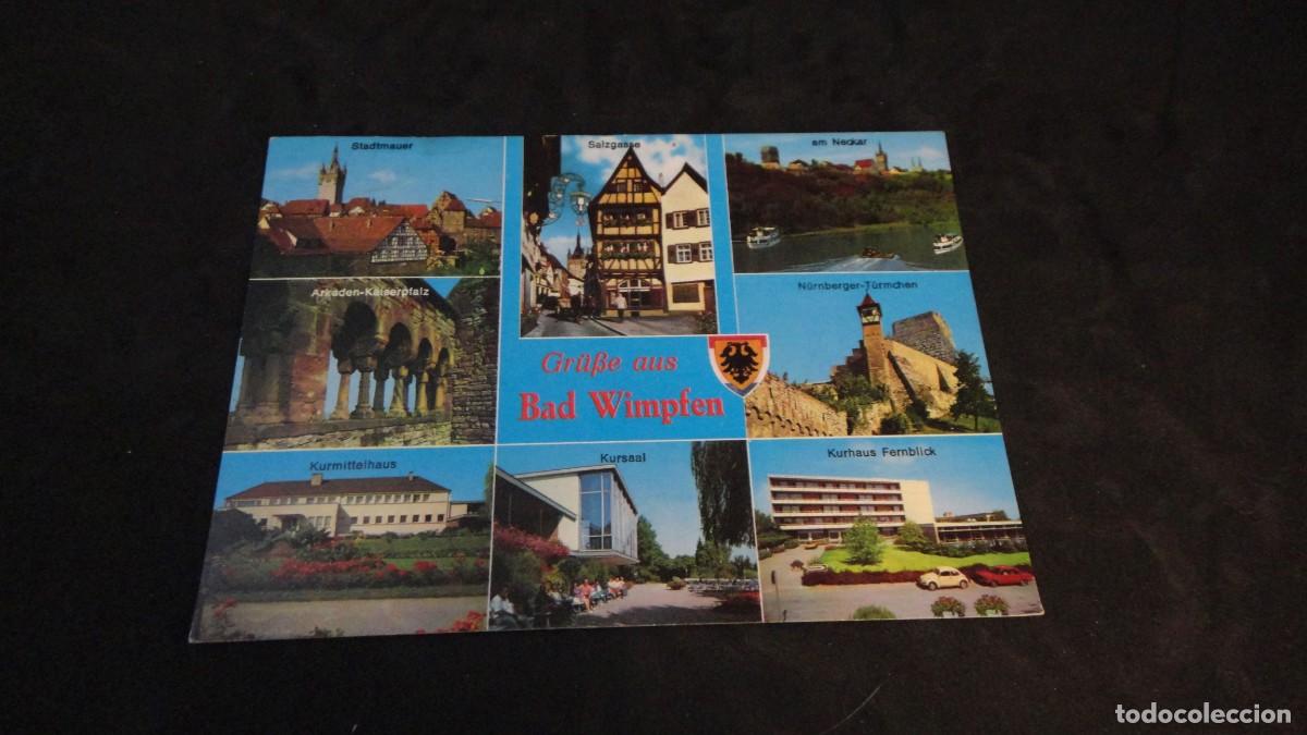 Postales: POSTAL BAD WIMPFEN AM NECKAR (Alemania) 1980 7107 Sello 50 Pfennig