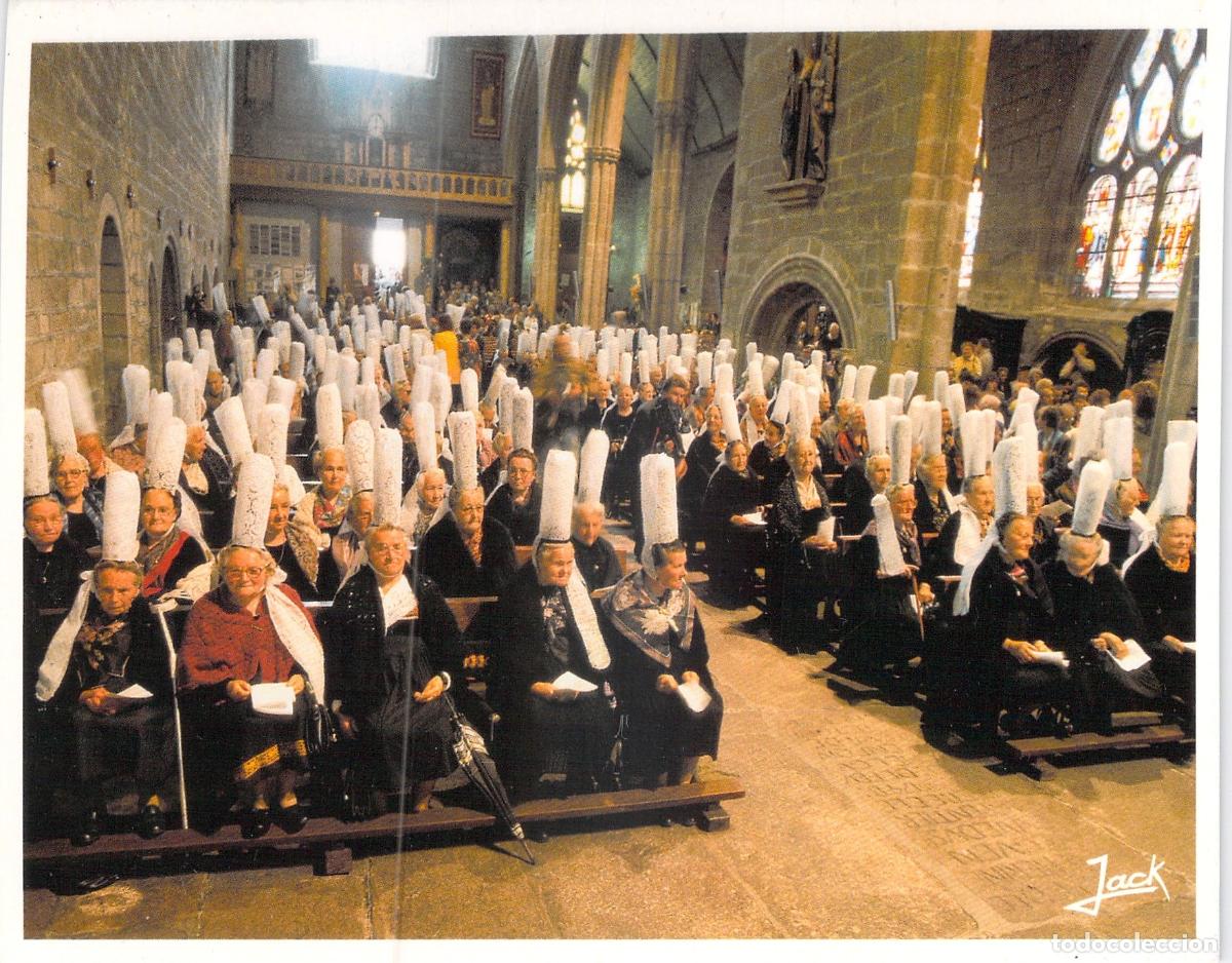 Postales: Postal Ceremonia Religiosa Pays Bigouden Breta&ntilde;a Tradicional Coiffes