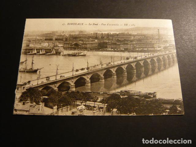 Postales: BURDEOS FRANCIA ANTIGUA POSTAL - Foto 1