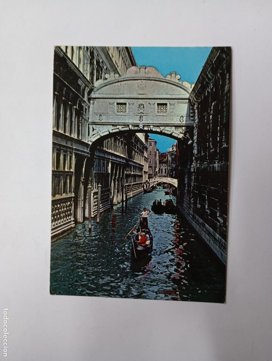 Cartoline: POSTAL DE VENECIA. PUENTE DE LOS SUSPIROS. ITALIA. TDKP27P