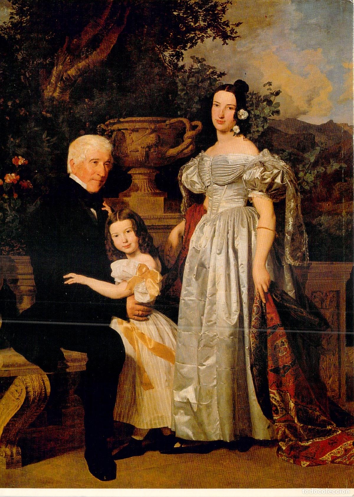 Postkarten: Postal Arte Ferdinand Georg Waldm&uuml;ller Retrato Kerzmann Oesterreichische Galerie