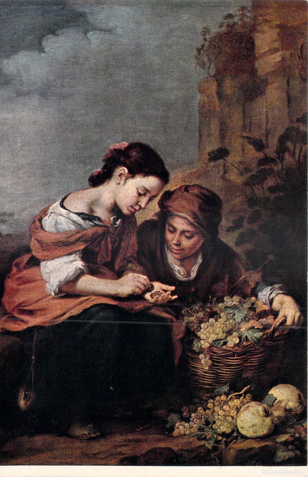 Cartes Postales: Postal Arte Murillo - Ni&ntilde;os con Monedas de Plata - Pinacoteca de M&uacute;nich