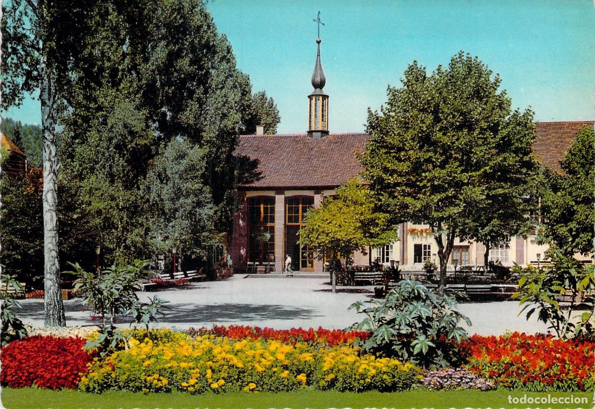 Postales: Postal Kurhaus Bad Liebenzell, Schwarzwald, Alemania. Edificio y Jardines