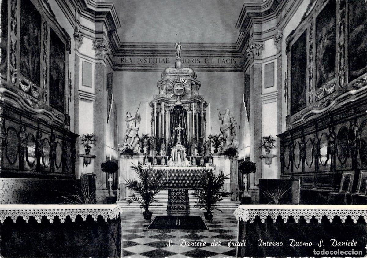 Postales: Postal Italia, S. Daniele del Friuli, Interior Catedral Duomo, Altar Mayor