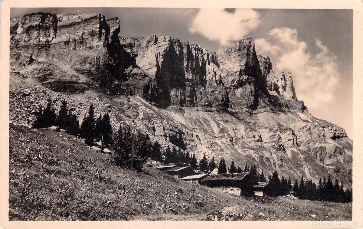 Postales: Postal Passy-Assy, Alta Saboya. Chalets y Macizo de la Pointe d'Ayes, Alpes
