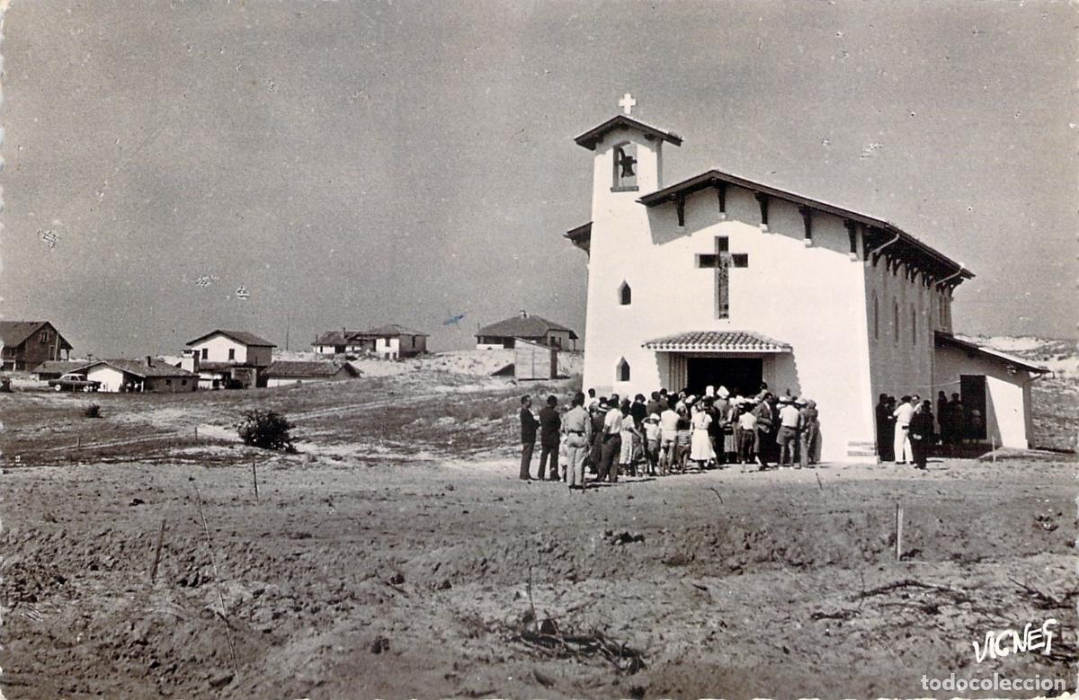Postales: Postal La Chapelle de Contis-Plage, Landes, Francia. Fotograf&iacute;a al Bromuro.