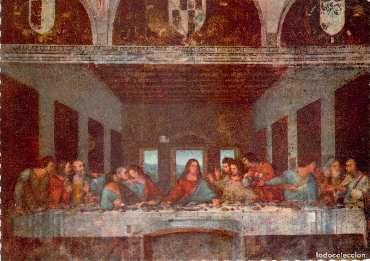 Postales: Postal La &Uacute;ltima Cena de Da Vinci, Mil&aacute;n, Arte Renacentista Italiano