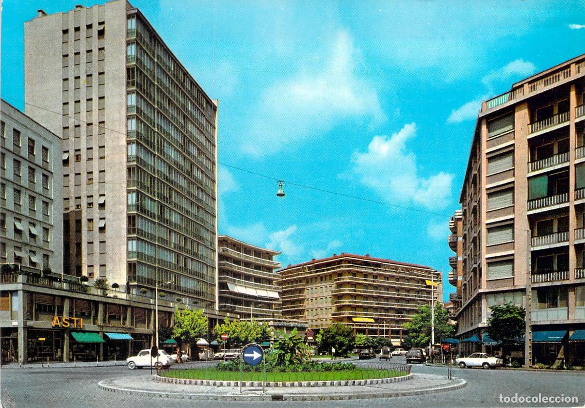 Postales: Postal Udine Italia - Viale Leopardi y Arquitectura Moderna A&ntilde;os 70