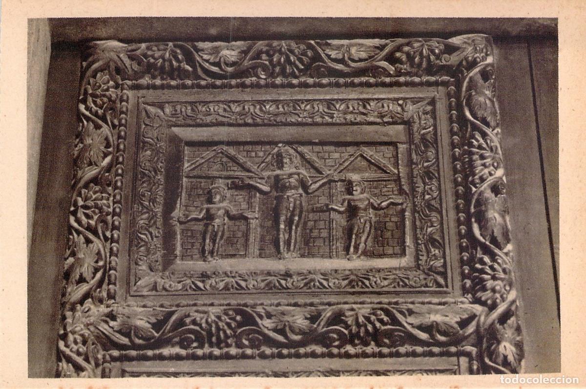 Postales: Postal Roma Bas&iacute;lica Santa Sabina, Puerta de La Crucifixi&oacute;n (Arte V siglo)