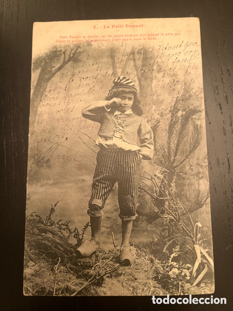 Postkarten: Postal imprenta Bergeret. Le Petit Poucet 1903