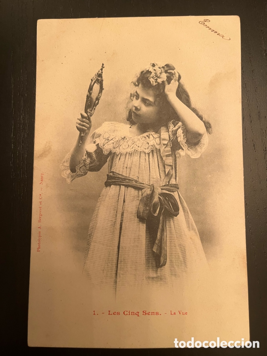 Postales: Lote 3 postales Bergeret. Les Cinq Sens