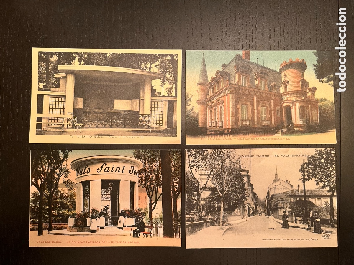 Postales: Lote postales. Valls Les Bains. 12 postales