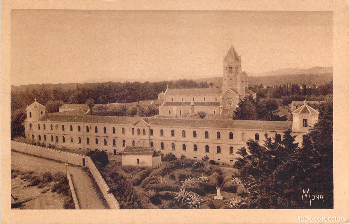 Cartes Postales: Postal &Icirc;le Saint-Honorat Monasterio de L&eacute;rins Abad&iacute;a Vista General Francia