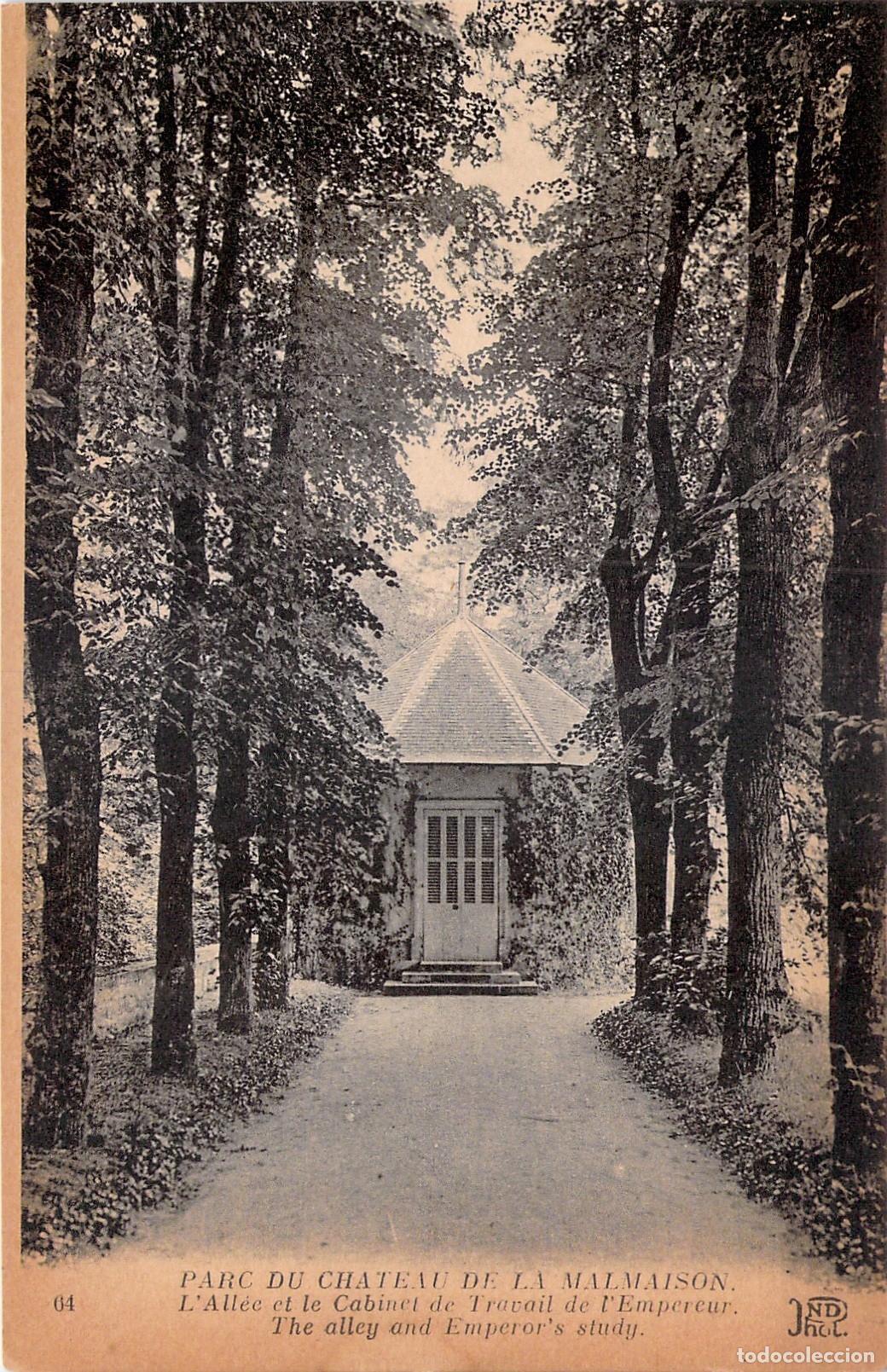 Cartes Postales: Postal Parque Castillo Malmaison, Sendero y Gabinete de Estudio del Emperador
