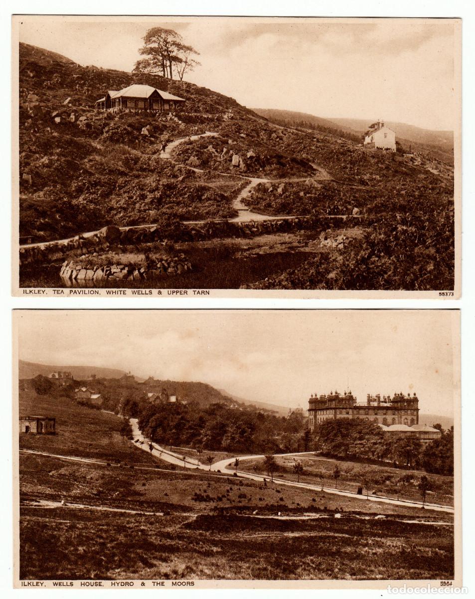 Postales: 2 antiguas postales. Ilkley Yorks Sin escribir ni circular sf