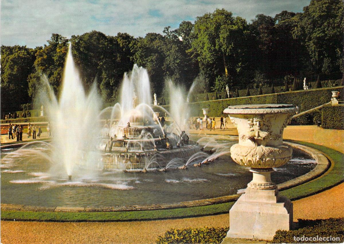 Postais: Postal Versalles Jardines Fuente de Latona. Las Grandes Aguas, &Eacute;DITIONS D'ART