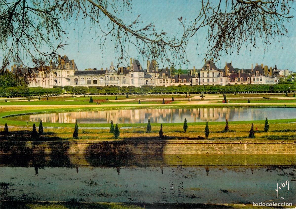 Cartes Postales: Postal Ch&acirc;teau de Fontainebleau, Parque y Castillo, Seine-et-Marne, Francia