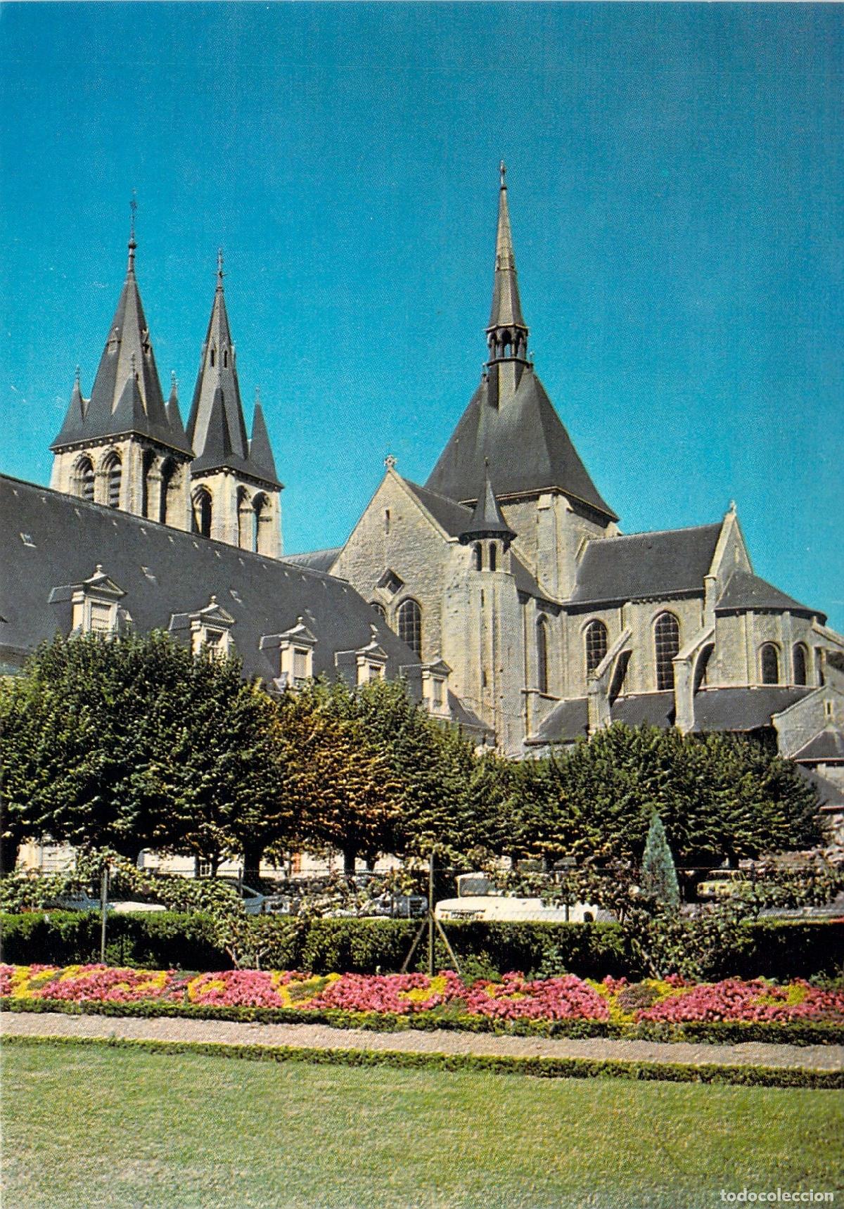 Postais: Postal Blois Francia - Iglesia St-Laumer St-Nicolas (Arquitectura XII-XIII)