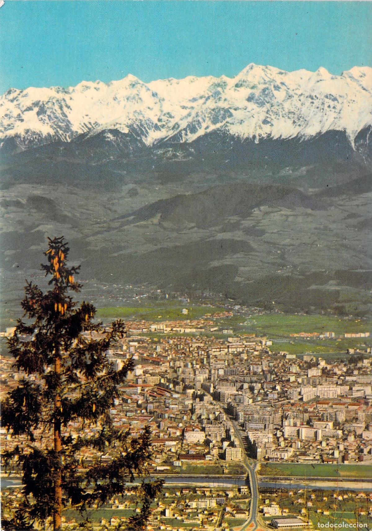 Cartoline: Postal Grenoble Vista Panor&aacute;mica Desde Saint-Nizier-du-Moucherotte Alpes