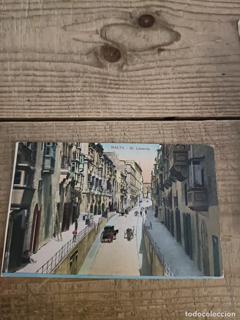 Postales: MALTA, ST. LEVANTE, ESCRITA - Foto 1