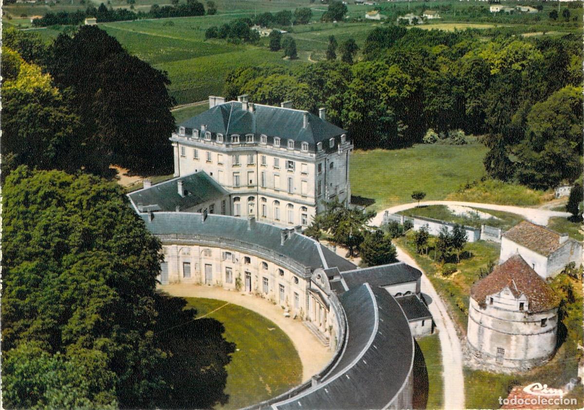 Cartoline: Postal ST-ANDRE-de-CUBZAC (Gironda) - Vista A&eacute;rea del Castillo Bouilh