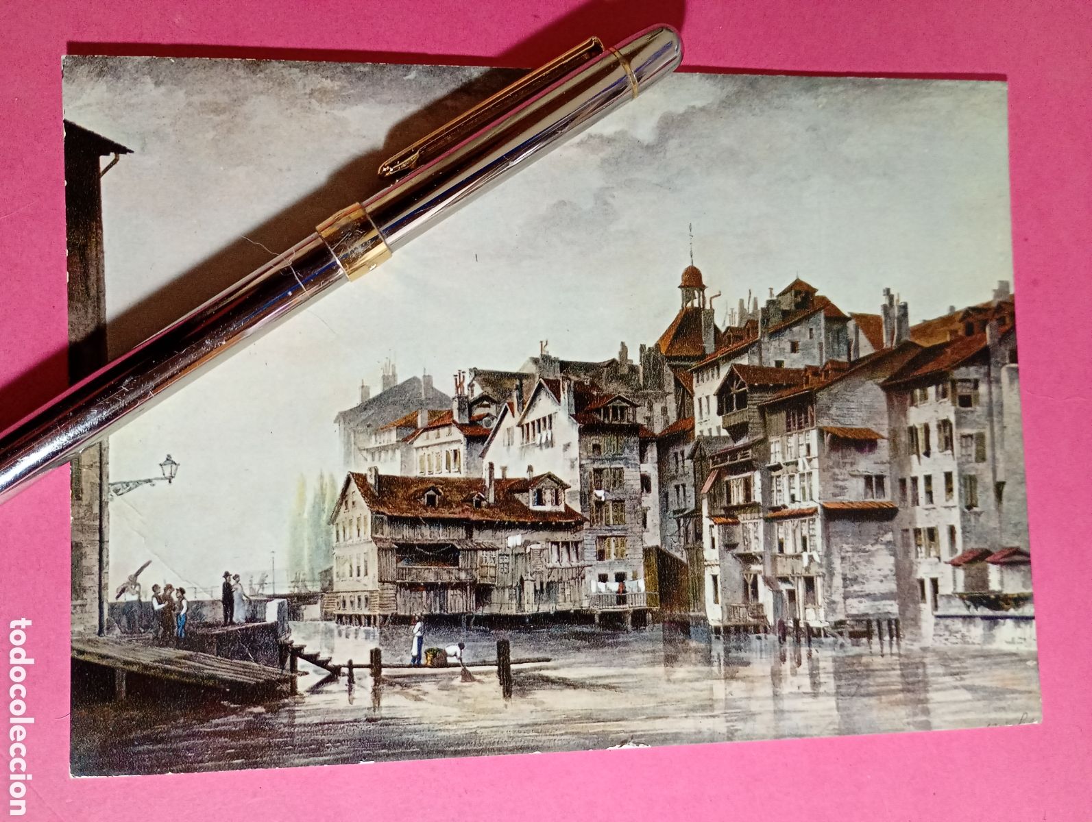 Postales: Postal vintage Geneve Ginebra de Jadis, GA 47 color, sin circular, Iris Mexichrome - R1299