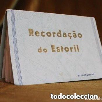 Postales: Diez tarjetas postales en acorde&oacute;n,Recuerdo de Estoril.